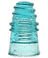 CD 110.5 NATIONAL INSULATOR CO., Light Aqua; Affordable and with a nice twist!