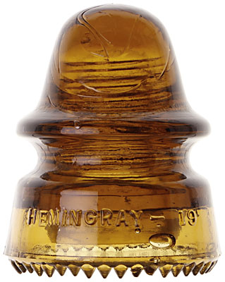 CD 162 HEMINGRAY, Whiskey Amber; One of many shades of amber!