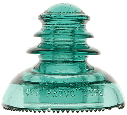 CD 283 HEMINGRAY, Blue Aqua; "No 1 Provo" style